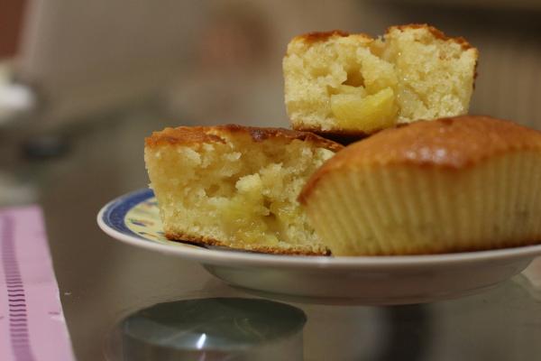 Рецепт кексы с ананасами 2